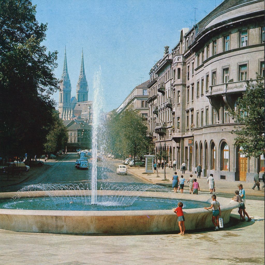 Ulica Račkoga oko 1967. godine